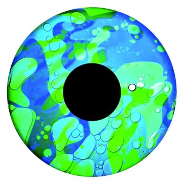 Vodni efekt Zeleno