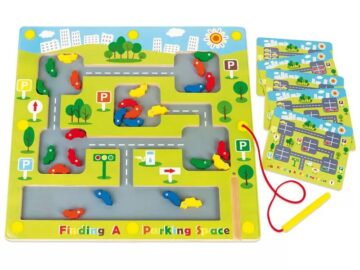 Magnetni labirint Iskanje parkirnega mesta