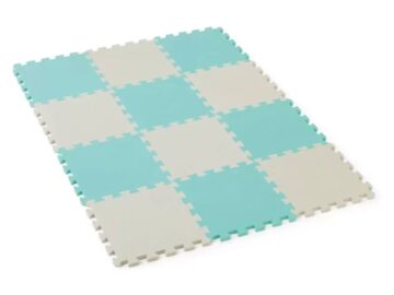 Puzzle blazina - zeleni mozaik