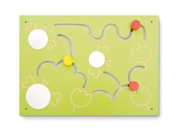 Taktilna tabla z ogledali Čebele