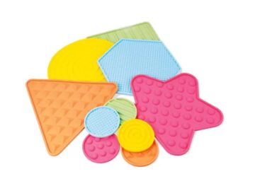 Senzorične ravne oblike - velike in majhne. Komplet