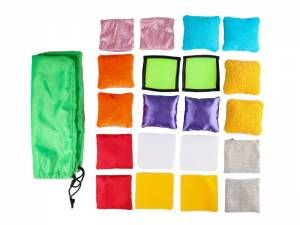 Teksturirani kvadratni obliži v vrečki