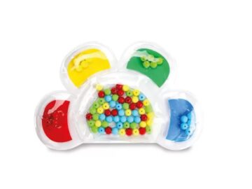 Senzorični gel roža z biseri za razvrščanje