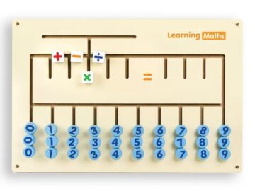 Senzorične manipulacijske table Učenje matematike