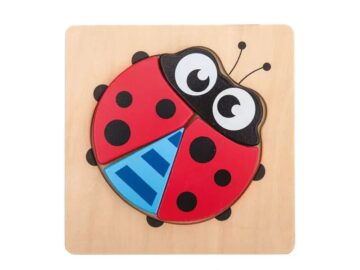 Priročne kockaste puzzle Pikapolonica